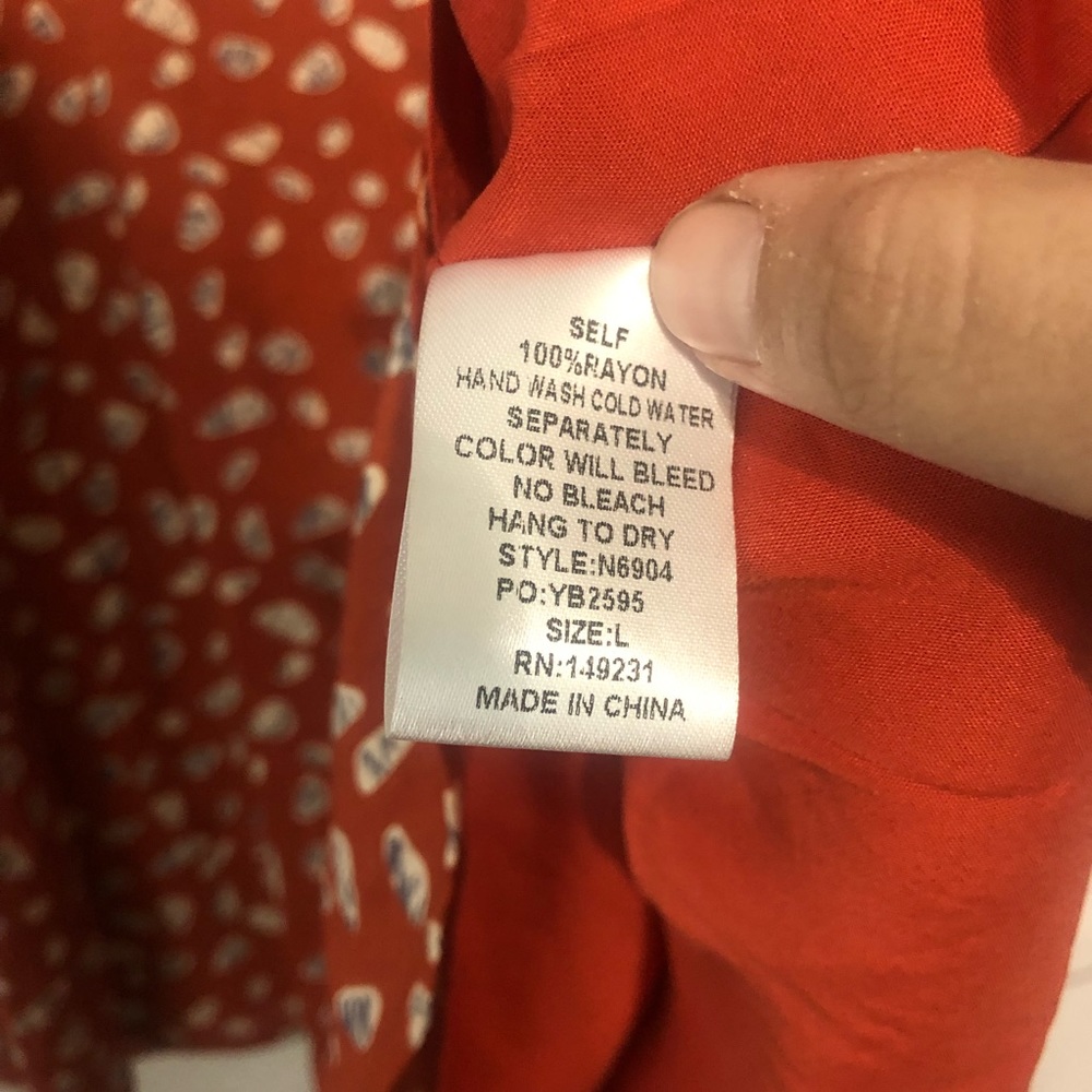 🍁HOST PICK 🍁NWT Kori America Empire Waist Button Down Shift Dress - Picture 9 of 10